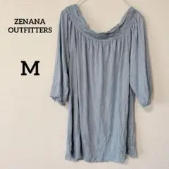 1点物⭐️ZENANA OUTFITTERS 【M】 ライトブルー 五分袖