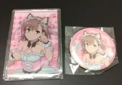 御坂美琴 アクリルスタンド 缶バッジ セット