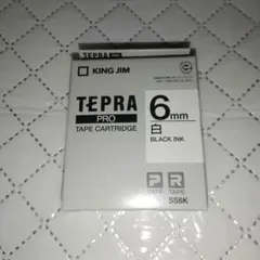 KING JIM TEPRA PRO テープカートリッジ SS6K 6mm