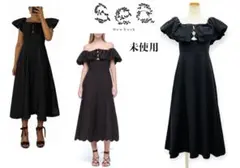 シーニューヨークフリルワンピースオフショルSeaNewYorkLeona黒ドレスのサムネイル