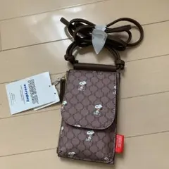 スヌーピーバッグ　スマホショルダーバッグのサムネイル