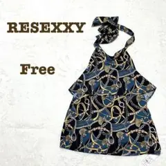 RESEXXY F ビスチェ 超美品　ビンテージ　カジュアル　夏のサムネイル