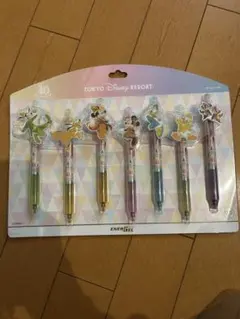 東京ディズニーリゾート 40周年メモリアルボールペン 6本セットレア貴重