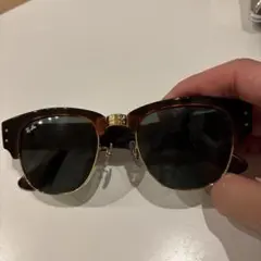 Ray-Ban キャットアイサングラス ブラウン/ゴールド
