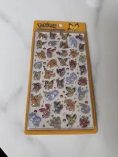 ポケモン 3D 立体ステッカー　シール　ボンドロ