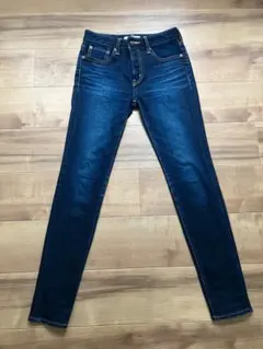 moussy WFリバーススキニーデニム25インチ濃紺