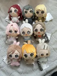 学園アイドルマスター　学マス ちびぐるみ 9種セット GiGO限定