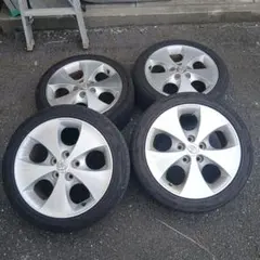 トヨタ純正 15インチ アルミホイール タイヤ 4本セット バリ山 - メルカリ