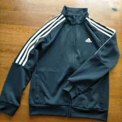 adidas ジップアップジャケット ネイビー