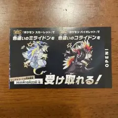 コライドン　ミライドン　色違い