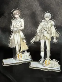 にじさんじ　6周年グッズ　アクリルスタンド　叶、葛葉