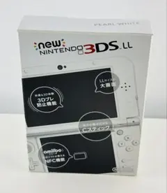 美品 ニンテンドー NEW 3DS LL ホワイト 本体 new3dsll 充電