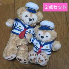 ダッフィー＆シェリーメイ ぬいぐるみバッジ - メルカリ