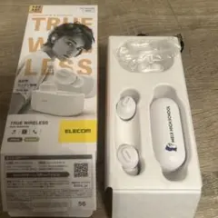 ELECOM TRUE WIRELESS イヤホン ホワイトのサムネイル