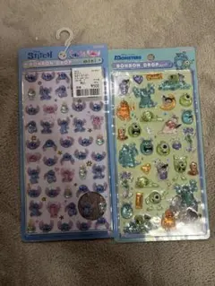 ボンボンドロップシール スティッチ モンスターズインク