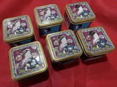 破格　青山デカーボ　お江戸ネコ缶　6個セット　きなこクッキー