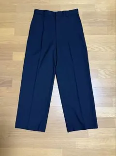 GU ワイドストレートスラックス MN