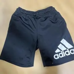 adidas ハーフパンツ ブラック130 - メルカリ
