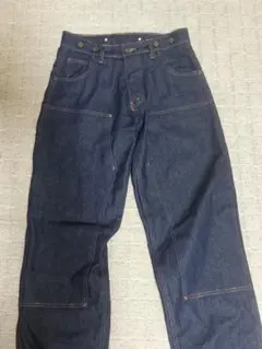 PRSN BLU ダブルニー デニムパンツ W32 L30 - メルカリ