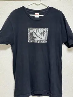 Supreme FUCK OFF Tシャツ ブラック L