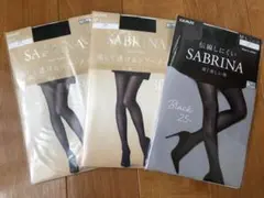 3足 グンゼ サブリナSABRINA シアータイツ　M〜L 30デニール