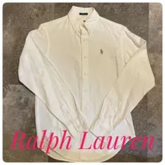 ラルフローレン 白シャツClassicFit オックスフォード ポロカラー