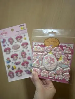 韓国　サンリオ　マイメロディー　シール