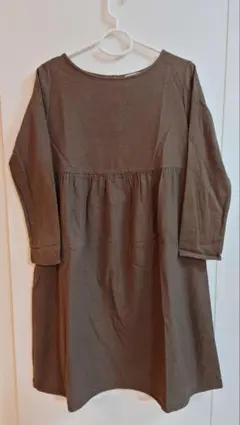 Samansa Mos2 ブラウン 長袖チュニック