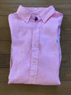 ラルフローレン　リネンシャツ　クラシックフィット　sizeＬのサムネイル