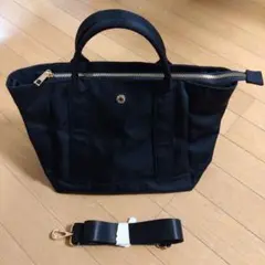 【新品・未使用】Honeys撥水加工2WAY多ポケットハンドバッグ/ショルダーのサムネイル