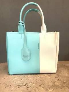 Tiffany & Co. 　バイカラーミニ2WAYハンドバッグのサムネイル