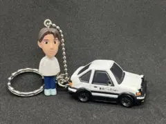 頭文字D 藤原拓海 AE86 トレノ キーホルダー ボールチェーン ジャンク