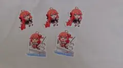 さくらみこ スシロー コラボ限定ピック 2種 5点セット