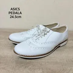 asics PEDALA ウイングチップ レースアップシューズ 24.5cm