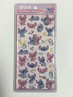 スティッチ ディズニー　ボンボンドロップシール