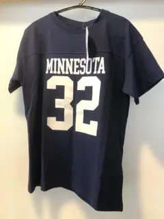 新品未使用 110サイズ 女の子用ネイビーTシャツ