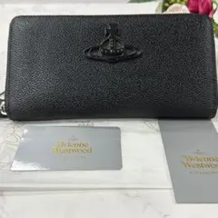 新品同様‼️ ヴィヴィアンウエストウッド　財布　長財布　オーブ　ラウンドファスナー
