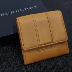 未使用級✨バーバリー コインケース 小銭入れ 本革 レザー ノバチェック 箱付