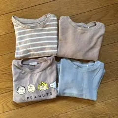 PEANUTSデザイン Tシャツセット 80サイズ