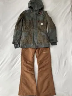 スノーボードウェア上下セット レディース BILLABONG BONFIRE