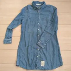 デニムシャツワンピース Mサイズ