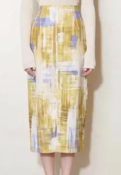 【美品】イウエンマトフ ペンシルスカート スリット ユナイテッドアローズのサムネイル