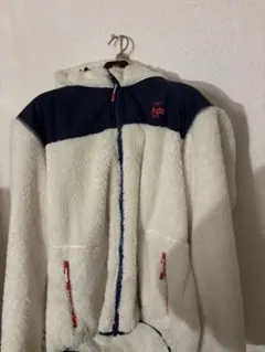 CHUMS フリースジャケット M ホワイト