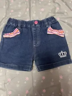 BABYDOLL デニムハーフパンツ 120