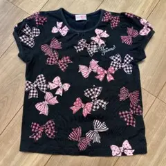 mezzo piano リボン柄 Tシャツ 130のサムネイル