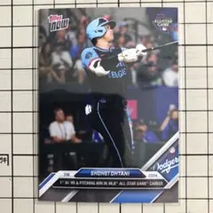 大谷翔平　topps now2024 オールスター