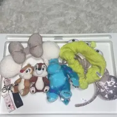 ディズニー カチューシャ ぬいぐるみ キーチェーン まとめ売り