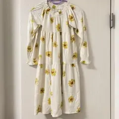 ジェラート ピケ　Junio 花柄ワンピース　130