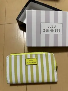 『新品未使用』LULU GUINNESS ストライプ コインケース