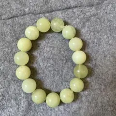 岫玉　ブレスレット